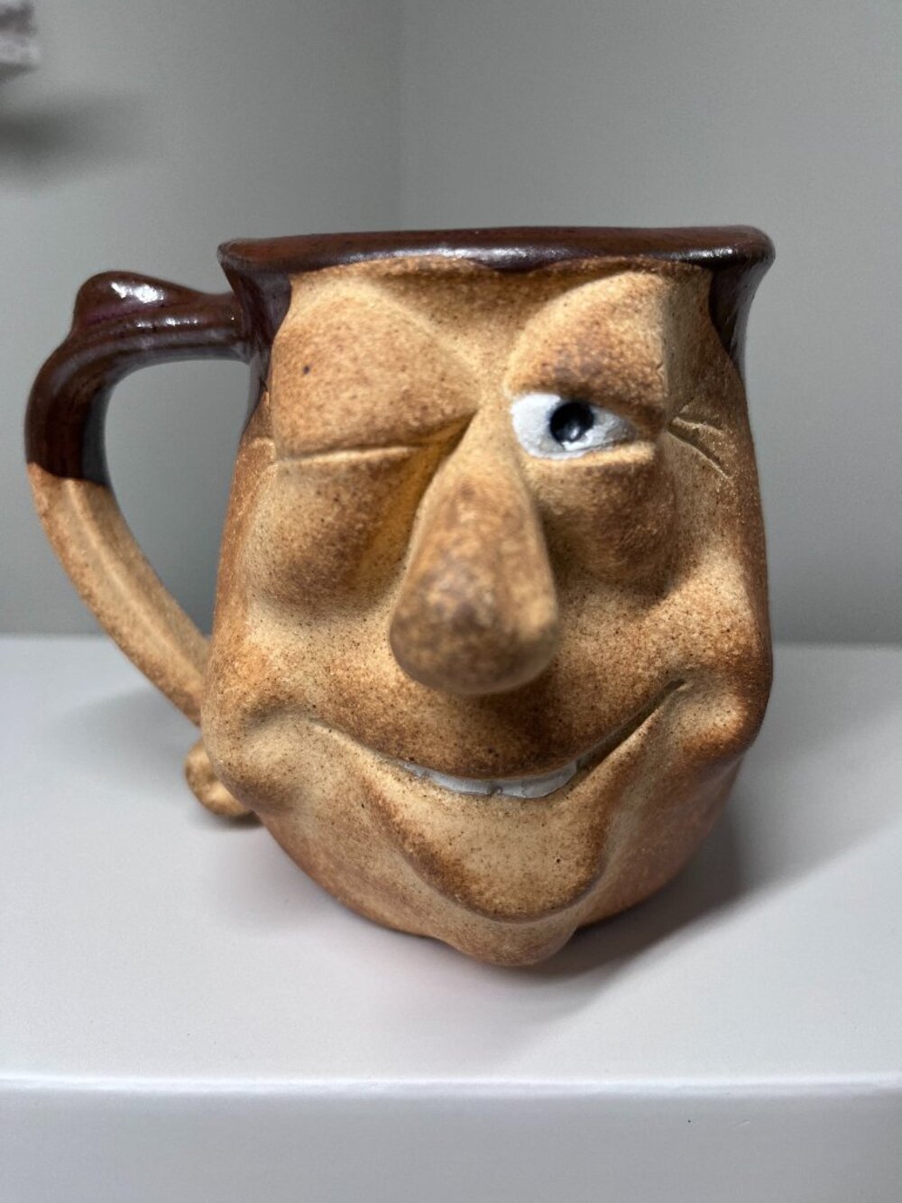Vintage "Ugly Face Mug"